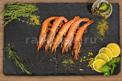 Лангустины с головой
